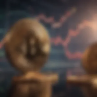 Understanding Cryptocurrency Market Volatility Volatile cryptocurrency market graph showing fluctuations
