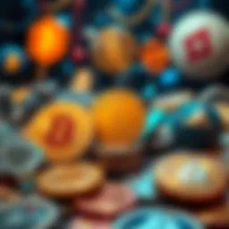 Visual representation of various cryptocurrency scams