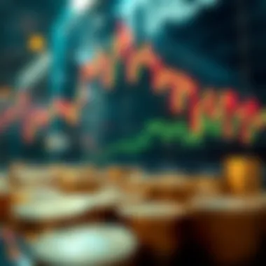 Understanding Market Dynamics An abstract representation of cryptocurrency market dynamics