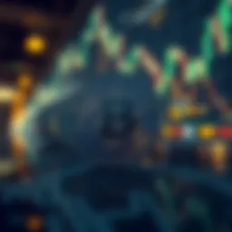 A visual representation of cryptocurrency market trends
