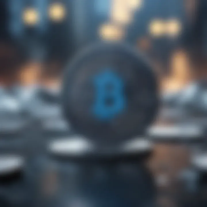 Conceptual image illustrating the future potential of Blue Coin