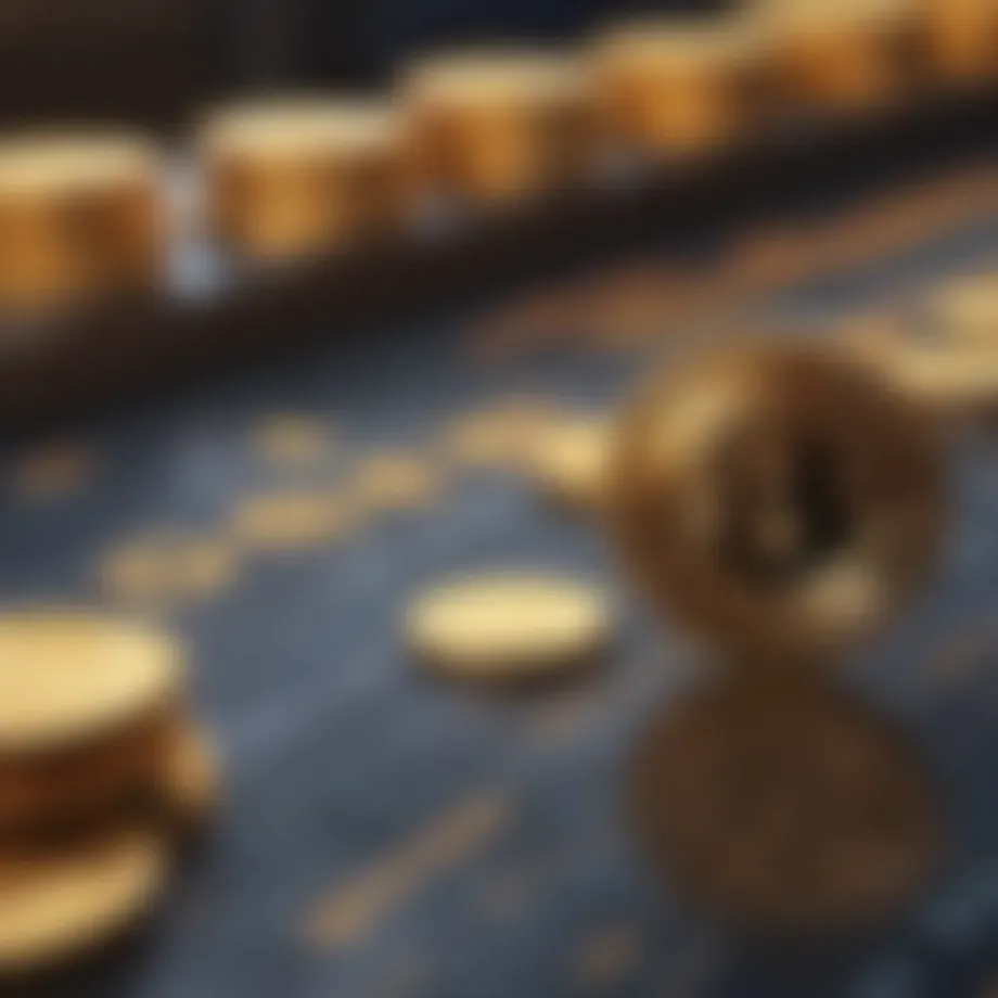 Cryptocurrency market analysis chart