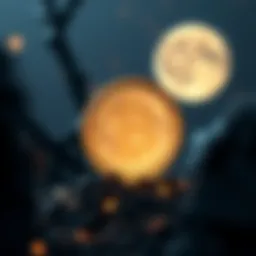 Conceptual representation of Moon Coin acquisition