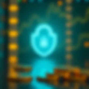 Security in Cryptocurrency Payments A visual depiction of security measures in cryptocurrency payments