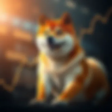 Graph showing Shiba Inu price trends over time