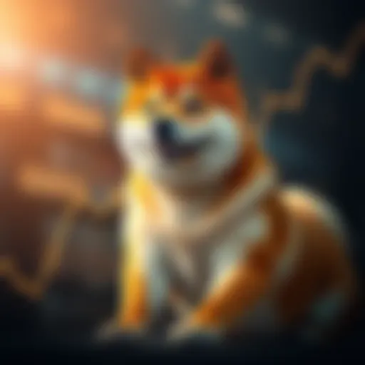 Graph showing Shiba Inu price trends over time